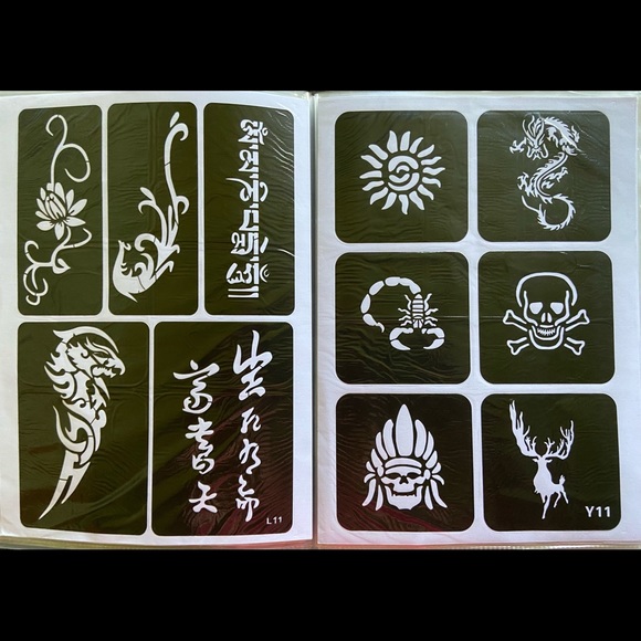 Full Sparkle Tattoo Kit-Fun for kids/adults - Picture 11 of 12